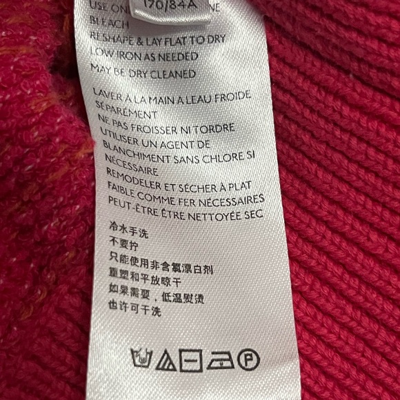 Free People Women’s Riptide Bishop Sleeves V-Neck Sweater. - Picture 10 of 11